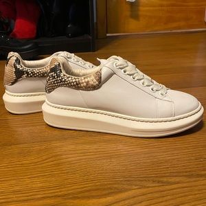 Steven by Steve Madden glazed snake sneakers